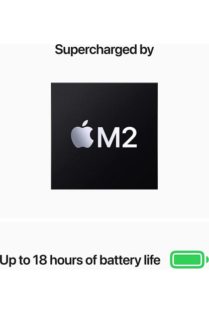 Apple MacBook Air with M2 chip (13.6-inch, 8GB RAM, 256GB SSD Storage) Starlight