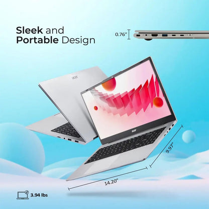 acer Aspire 3 Premium Laptop Computer | AMD Ryzen 5 7430U CPU | 16GB RAM | 1TB SSD | 15.6" FHD Display |