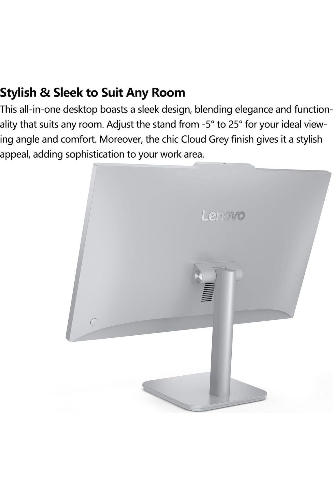 Lenovo 24 All-in-One Desktop Computer for Home Office, 23.8" FHD Business AIO, Intel 8-Core Processor (Beat i3-1115G4), 32GB DDR4 RAM, 1TB PCIe SSD