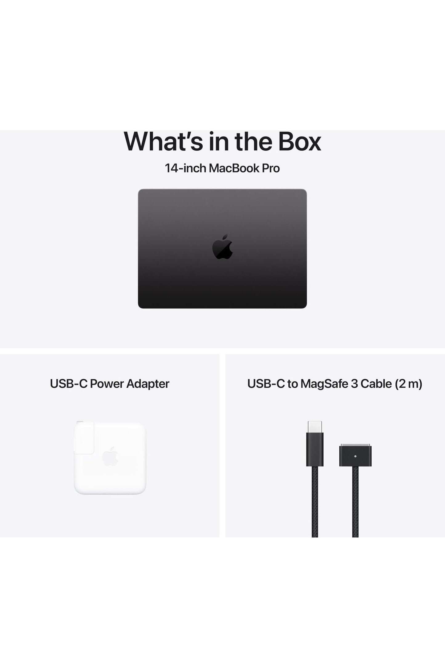 Apple MacBook Pro 14.2 inch M4 chip, 512GB, Space Black