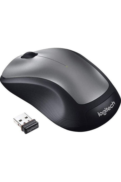 Logitech MK335 Quiet Wireless Keyboard and Mouse Combo - Black/Silver Keyboard and Mouse Combo Wireless, Ambidextrous