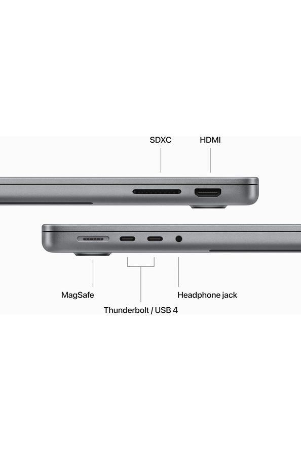 Apple 2023 MacBook Pro with Apple M3 chip 14-inch, 8GB RAM, 512GB SSD Space Gray