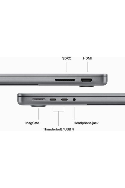 Apple 2023 MacBook Pro with Apple M3 chip 14-inch, 8GB RAM, 512GB SSD Space Gray