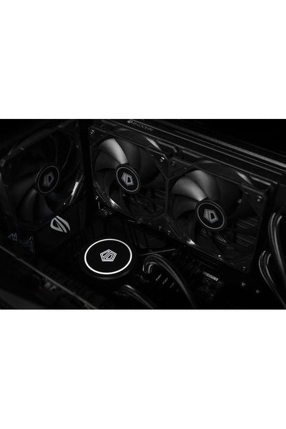 ID-COOLING FROSTFLOW X 240 CPU Water Cooler AIO Cooler 240mm CPU Liquid Cooler White LED 2x120mm PWM Fans, Intel 1700/1200/115X, AMD AM5/AM4