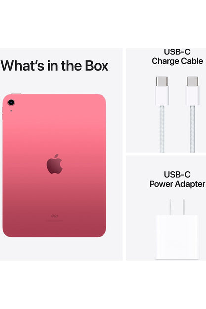 Apple iPad (10th Generation): with A14 Bionic chip, 10.9-inch Liquid Retina Display, 256GB