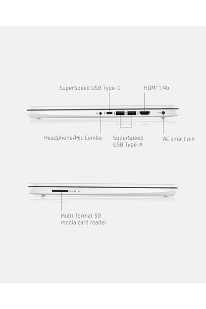 HP 14 Laptop, Intel Celeron N4020, 4 GB RAM, 64 GB Storage, 14-inch Micro-edge HD Display