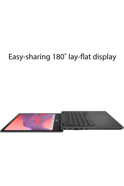ASUS Chromebook CM14 Laptop, 14" MediaTek Kompanio 520, 4GB RAM, 64GB eMMC, ChromeOS, Gray