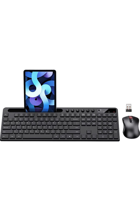 Wireless Keyboard and Mouse Combo, MARVO 2.4G Ergonomic Wireless