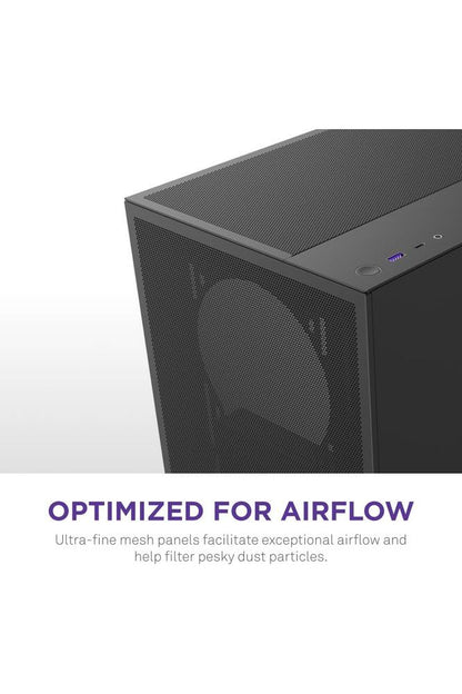NZXT H5 Flow 2024 - Compact ATX Mid-Tower PC Gaming Case