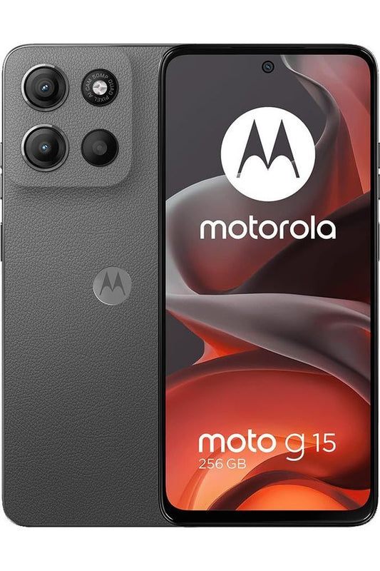Motorola Moto G15 4+256GB | GSM Unlocked | International Model |(Gray)