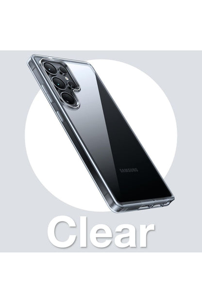 Samsung Galaxy S25 Ultra Case, [Non-Yellowing] [12FT Military-Grade Protection] Transparent Slim, Diamond Clear, Hard, 6.9''