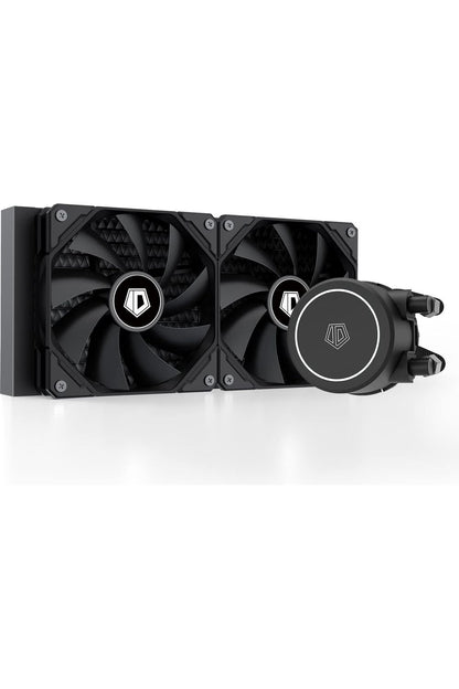 ID-COOLING FROSTFLOW X 240 CPU Water Cooler AIO Cooler 240mm CPU Liquid Cooler White LED 2x120mm PWM Fans, Intel 1700/1200/115X, AMD AM5/AM4