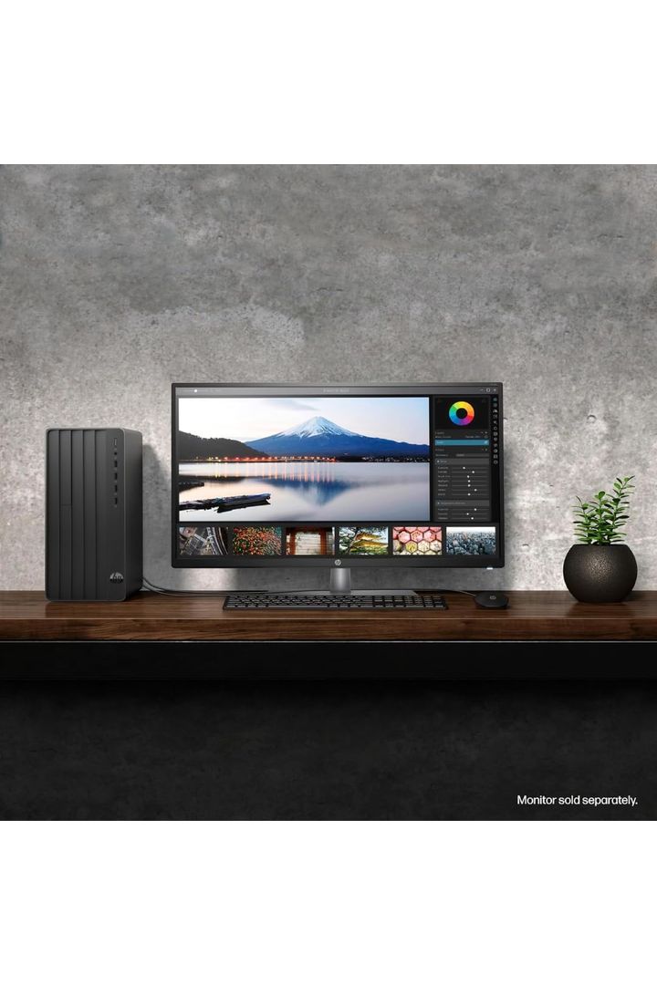 HP Pro Tower 290 G9 Business Desktop, 12th Gen Intel 4-Core Processor (Beats Core i7-9700), 16GB RAM, 256GB PCIe SSD + 1TB HDD