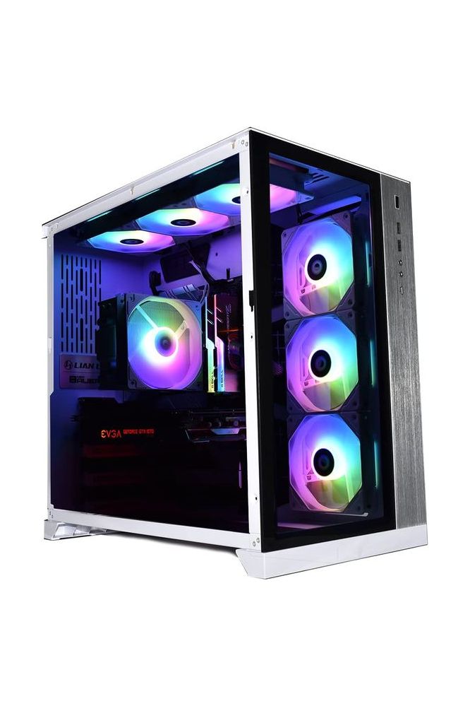 ID-COOLING SE-214-XT ARGB White CPU Cooler 4 Heatpipes CPU Air Cooler ARGB Light Sync with Motherboard(5V 3-PIN Connector) CPU Fan for Intel/AMD, LGA 1700 Compatible for Desktop