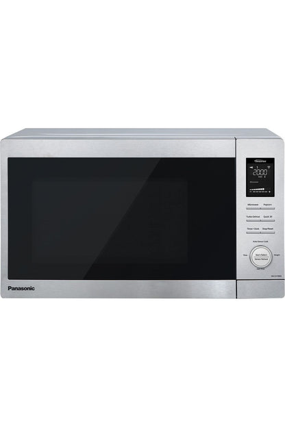 Panasonic NN-SV79MS 1.4 cu.ft Smart Inverter Works with Alexa Countertop Microwave Oven 1200Watt Power with Genius Sensor Cooking, Stainless Steel