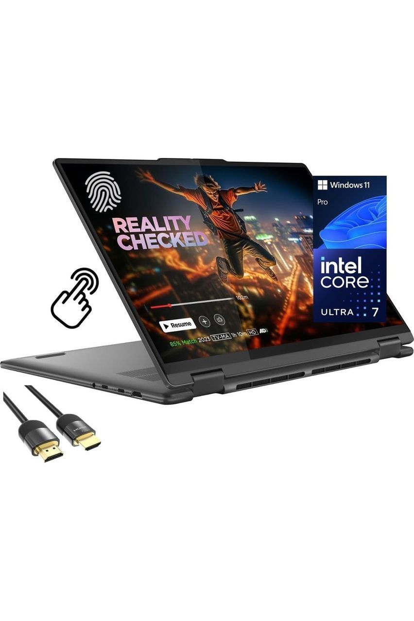 Lenovo Yoga 7i 2-in-1 Laptop, 16" 2K Touchscreen Display, Core Ultra 7 155U (Up to 4.80 GHz), 16GB DDR5, 1TB PCIe SSD