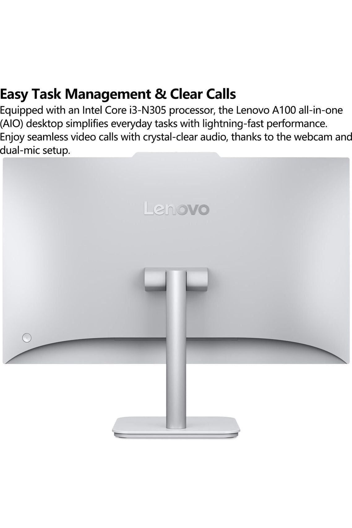 Lenovo 24 All-in-One Desktop Computer for Home Office, 23.8" FHD Business AIO, Intel 8-Core Processor (Beat i3-1115G4), 32GB DDR4 RAM, 1TB PCIe SSD