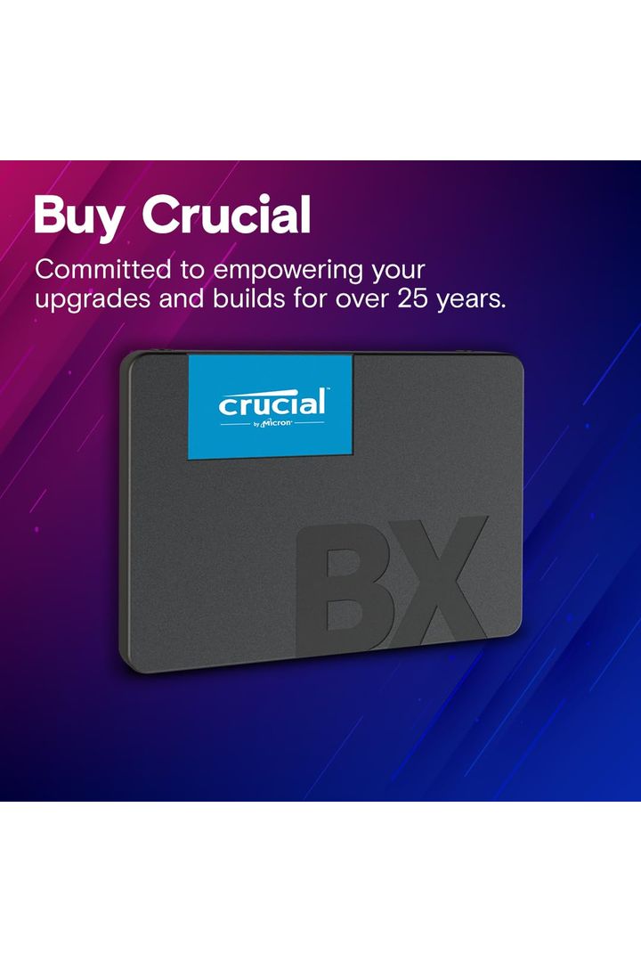 Crucial BX500 1TB 3D NAND SATA 2.5-Inch Internal SSD