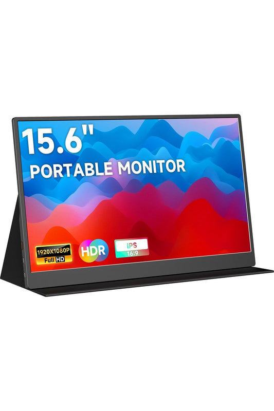 memzuoix 15.6" Portable Monitor 1080P FHD IPS Screen