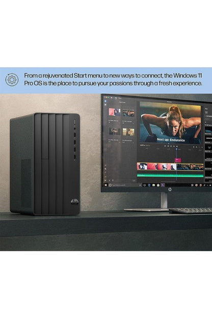 HP Pro Tower 290 G9 Business Desktop, 12th Gen Intel 4-Core Processor (Beats Core i7-9700), 16GB RAM, 256GB PCIe SSD + 1TB HDD