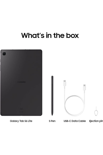 Samsung Galaxy Tab S6 Lite (2024) 10.4" 64GB WiFi Android Tablet, S Pen for Note-Taking, Oxford Gray
