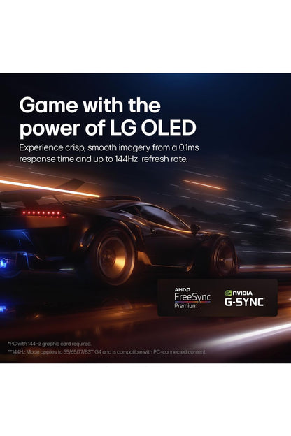 LG 55-Inch Class OLED evo C4 Series Smart TV 4K
