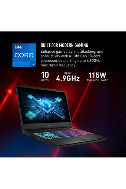 MSI Katana 15 15.6” 165Hz QHD Gaming Laptop: Intel Core i7-13620H, NVIDIA Geforce RTX 4070, 16GB DDR5, 1TB NVMe SSD