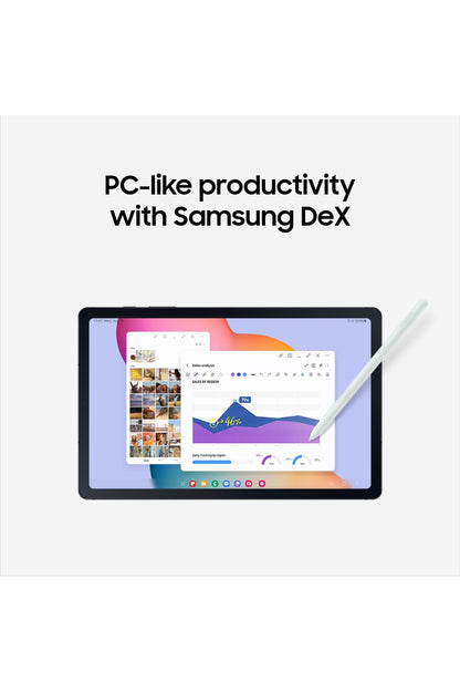 Samsung Galaxy Tab S6 Lite (2024) 10.4" 64GB WiFi Android Tablet, S Pen for Note-Taking, Oxford Gray
