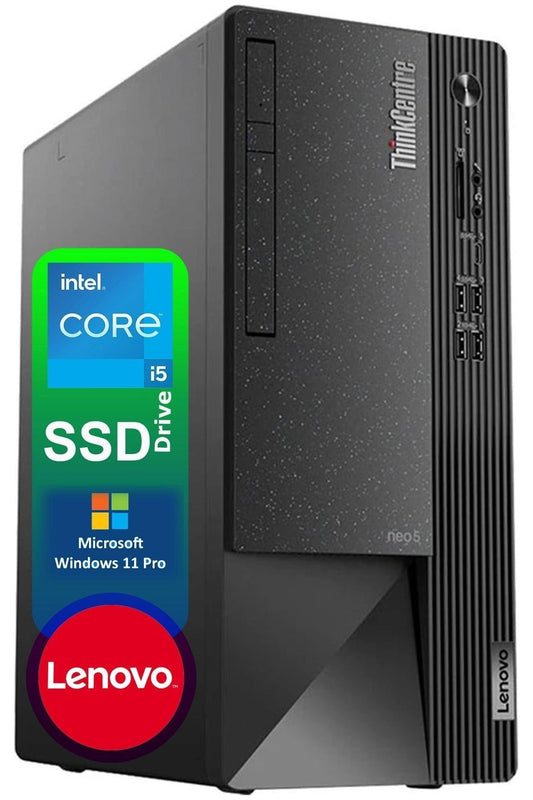 Lenovo ThinkCentre Business Desktop| Intel Core i5 Processor | 32GB RAM | 1TB SSD |