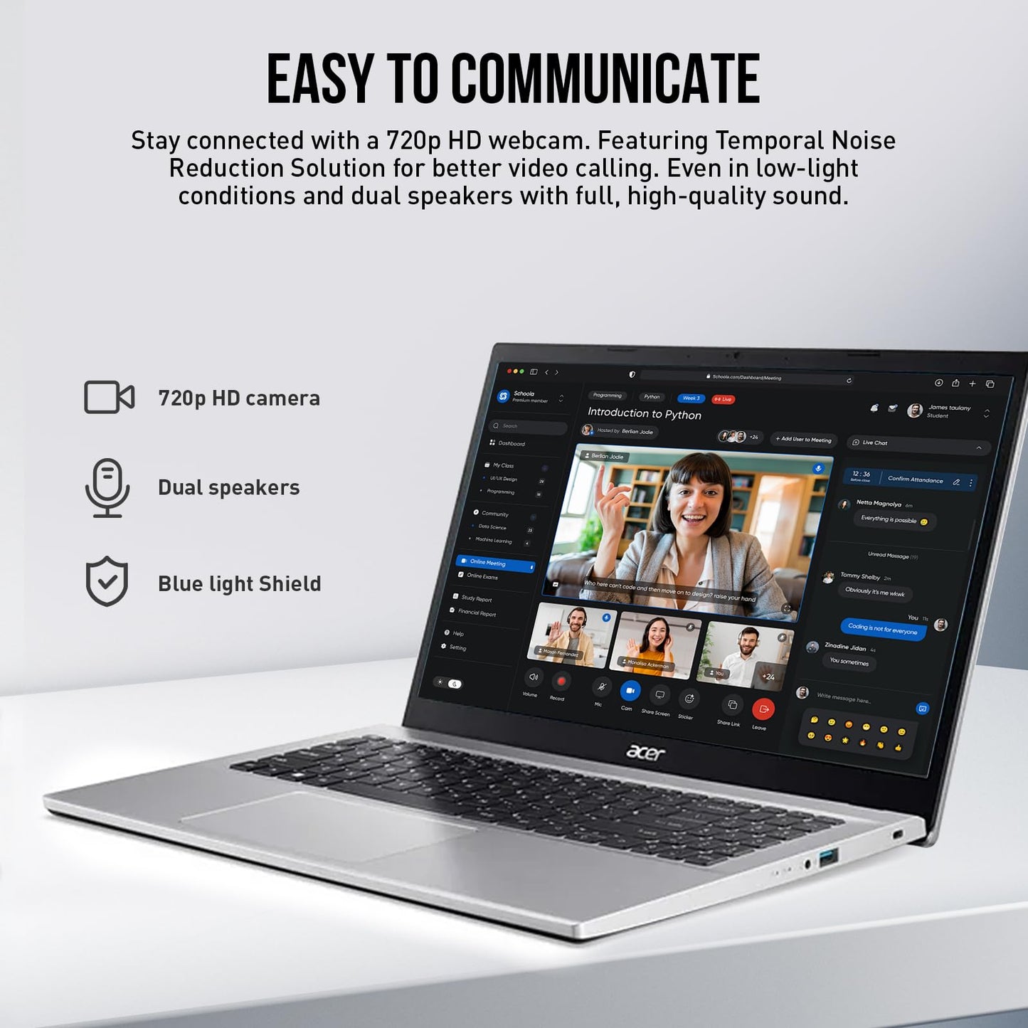 acer Aspire 3 15.6 Laptop Computer, 15 Inch FHD Laptop PC, AMD Ryzen 7, 32GB RAM 1TB SSD+512GB
