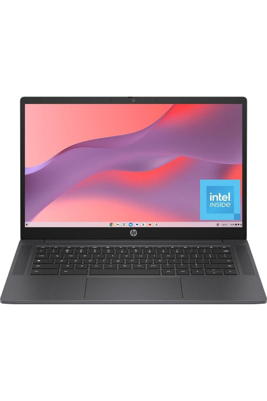 HP Chromebook 14 inch Laptop, HD Display, Intel Processor N100, 8 GB RAM, 128 GB UFS, Chrome OS