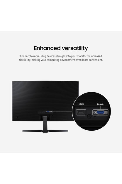 Samsung 27" Essential S3 (S36GD) Series FHD 1800R Curved Computer Monitor