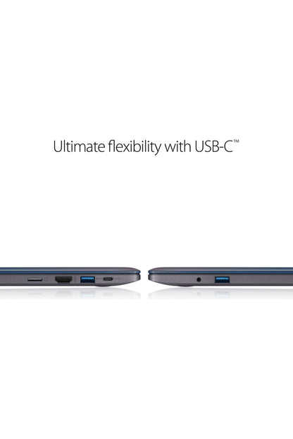 ASUS VivoBook L203MA Ultra-Thin Laptop, 11.6in HD, Intel Celeron N4000 Processor (up to 2.6 GHz), 4GB RAM, 64GB eMMC