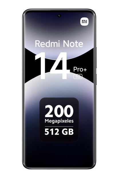 Xiaomi Redmi Note 14 Pro+ Plus 5G (512GB + 12GB) Unlocked (Midnight Black)