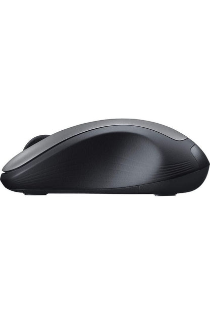 Logitech MK335 Quiet Wireless Keyboard and Mouse Combo - Black/Silver Keyboard and Mouse Combo Wireless, Ambidextrous