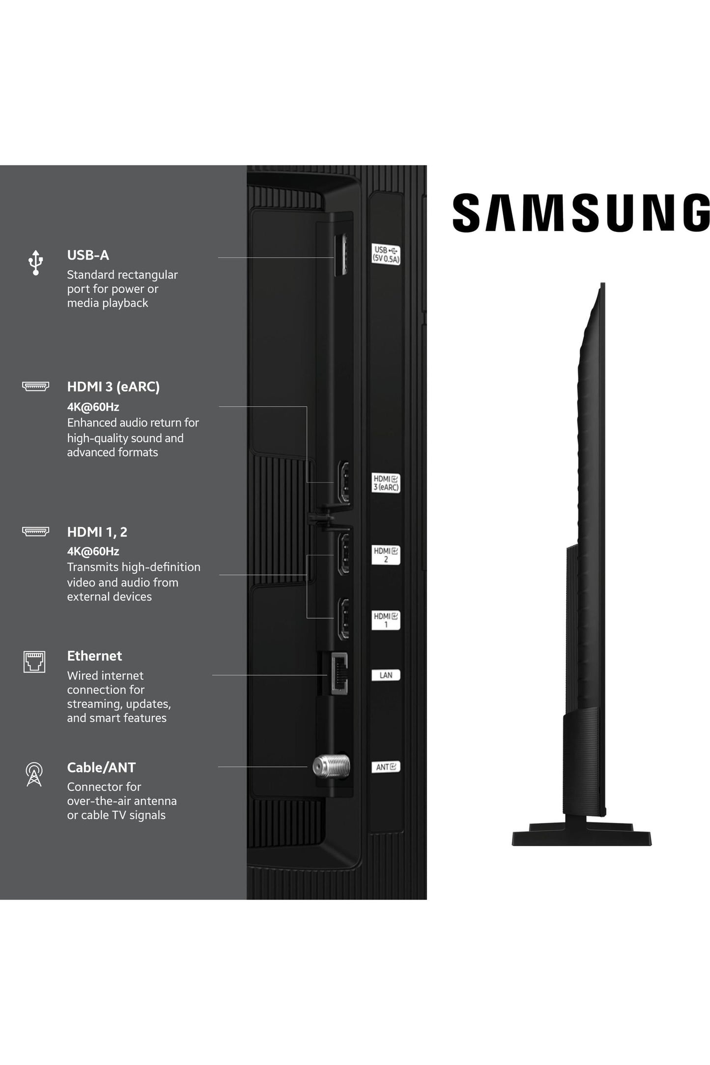 Samsung 55-Inch Class QLED Q7F Series Samsung Vision AI Smart TV