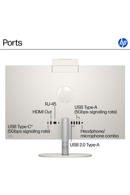 HP 23.8 inch All-in-One Desktop Intel Core i5-1334U, 16 GB RAM, 512 GB SSD