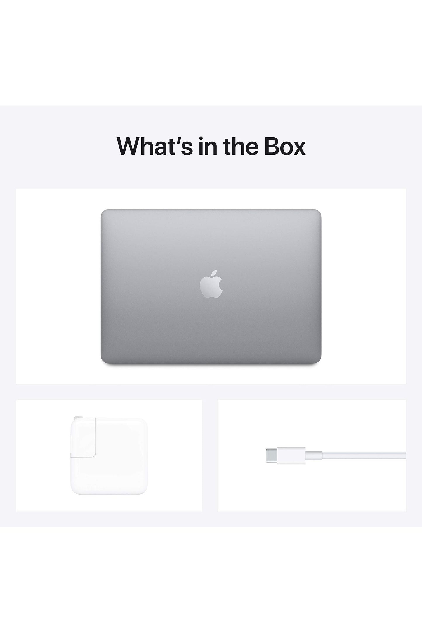 Apple MacBook Air 13.3-inch (Apple M1 Chip, 8GB RAM, 256GB SSD Storage) - Space Gray