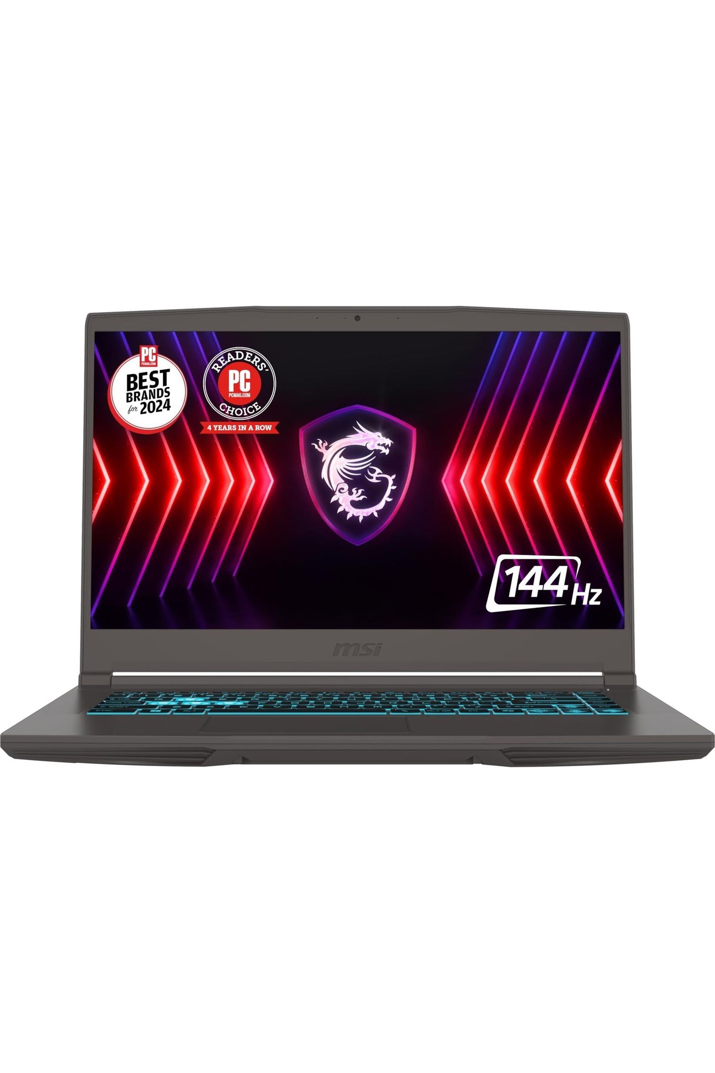 MSI Thin 15 15.6” 144Hz FHD Gaming Laptop: Intel Core i7-13620H, NVIDIA Geforce RTX 4050, 16GB DDR4, 512GB NVMe SSD
