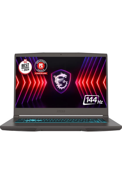 MSI Thin 15 15.6” 144Hz FHD Gaming Laptop: Intel Core i7-13620H, NVIDIA Geforce RTX 4050, 16GB DDR4, 512GB NVMe SSD