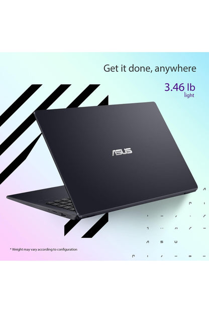 ASUS 15.6” Vivobook Go Slim Laptop, Intel Dual Core N4500, 4GB RAM, 128GB SSD