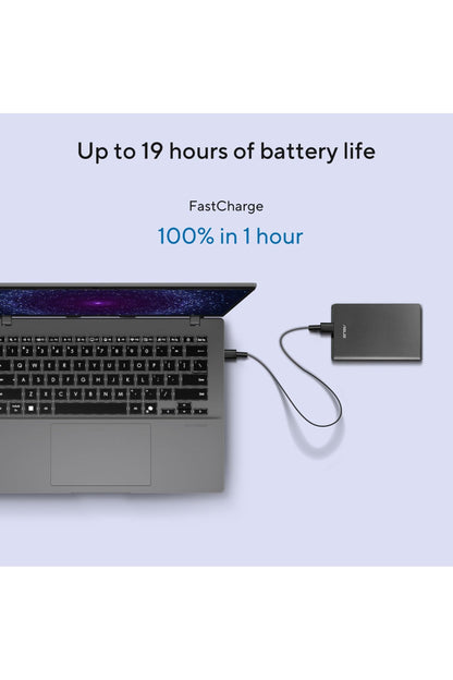 ASUS Vivobook 14 Laptop, Qualcomm Snapdragon X, Qualcomm Adreno GPU, 16GB RAM, 512GB SSD