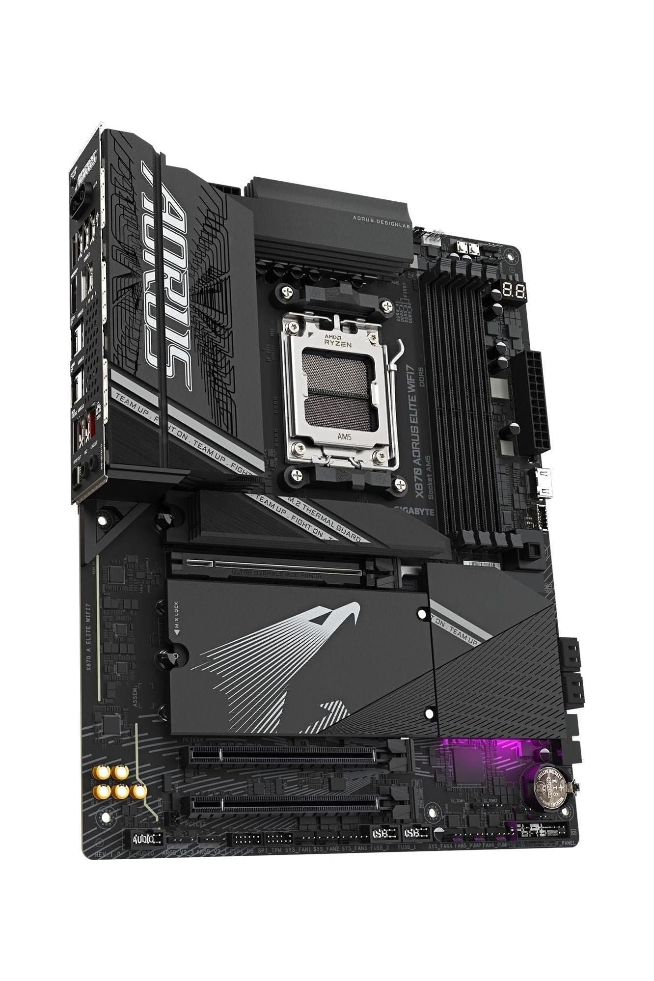 GIGABYTE X870 AORUS Elite WIFI7 AMD AM5 LGA 1718 Motherboard, ATX