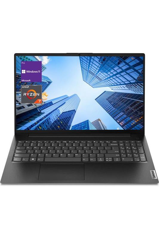 Lenovo V-Series V15 Business Laptop, 15.6" FHD Display, AMD Ryzen 7 7730U, 40GB RAM, 1TB SSD