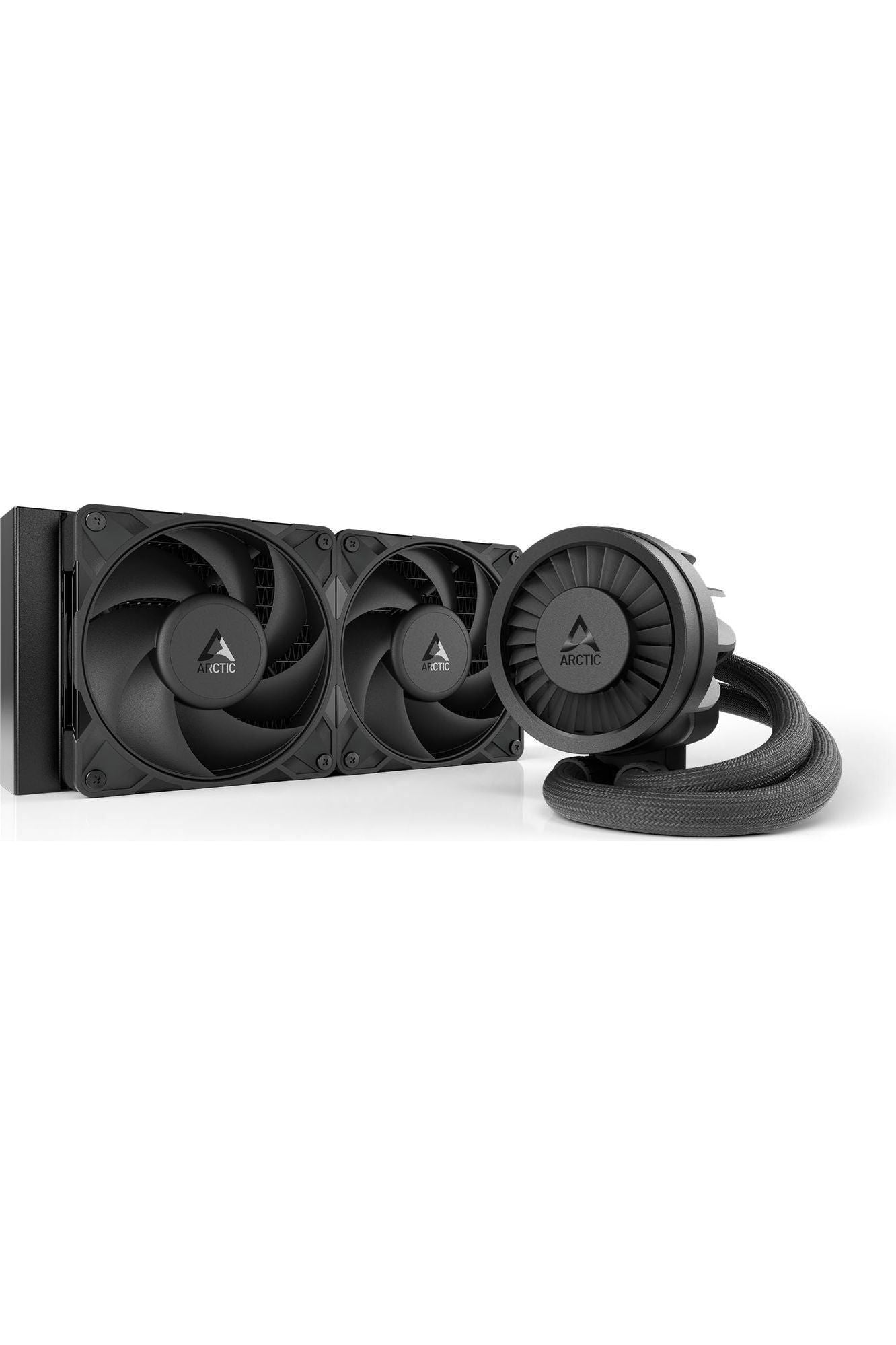 ARCTIC Liquid Freezer III Pro 240-240 mm AIO CPU Cooler, Water Cooling, 38 mm Radiator, PWM Pump, VRM Fan, AMD AM5/AM4, Intel LGA1851/1700 Contact Frame - Black