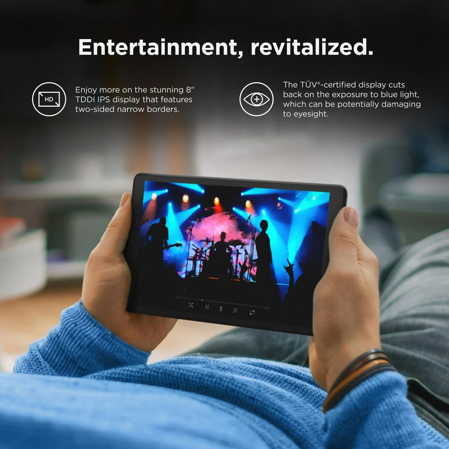 Lenovo Tab M8 2nd Gen, 8" (1280 x 800) IPS Touchscreen, MediaTek Helio A22 Quad-Core 2GHz, 2GB RAM, 16GB Storage