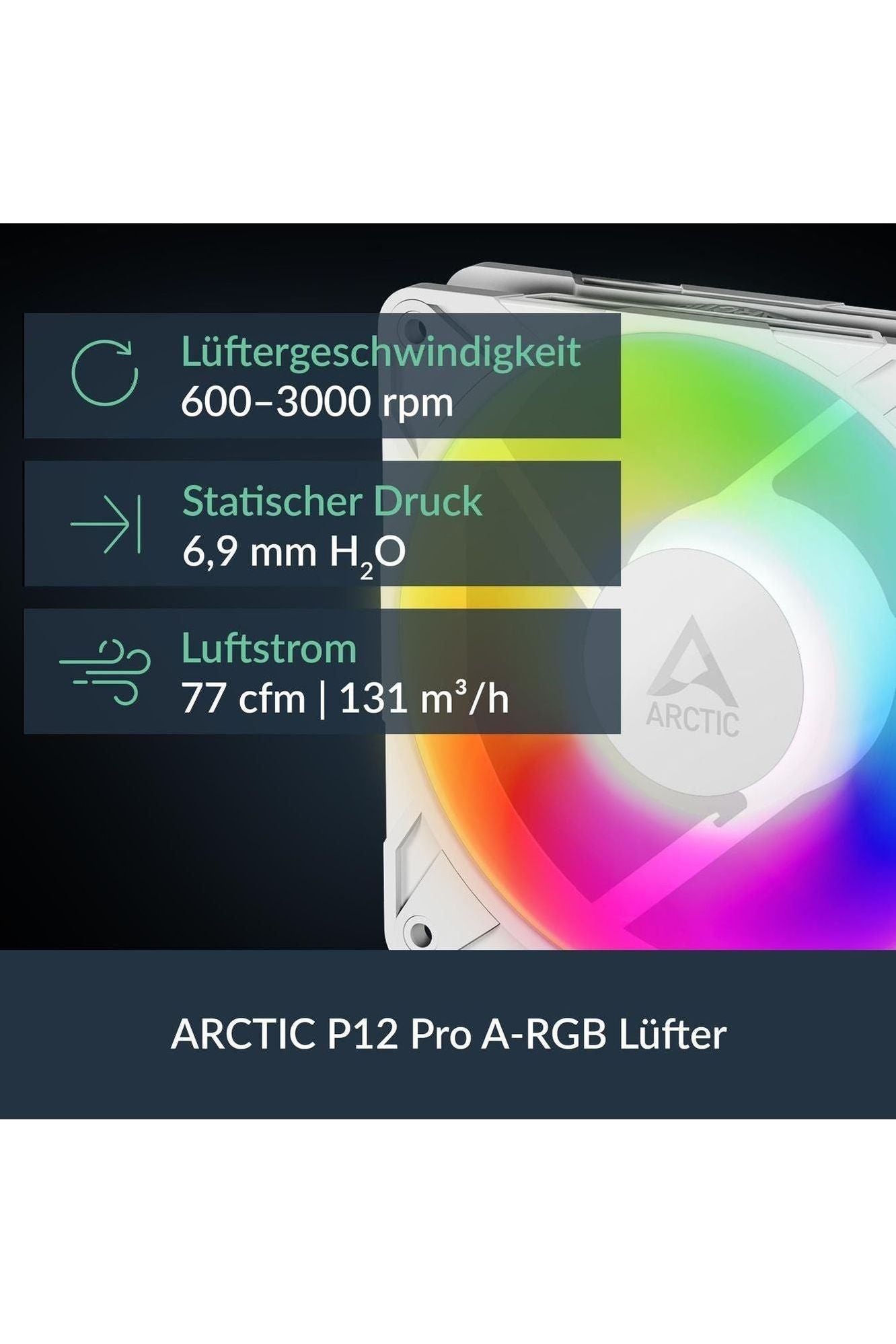 ARCTIC Liquid Freezer III Pro 360 A-RGB (White) - AIO CPU Cooler, 3 x 120 mm Water Cooling, 38 mm Radiator, PWM Pump, VRM Fan, AMD AM5/AM4, Intel LGA1851/1700 Contact Frame - White