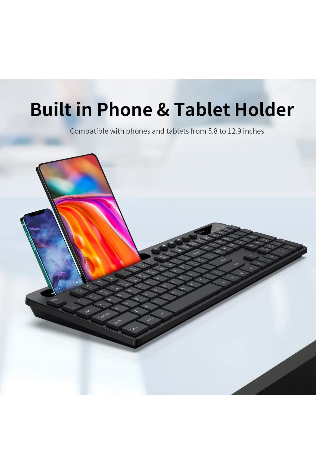 Wireless Keyboard and Mouse Combo, MARVO 2.4G Ergonomic Wireless
