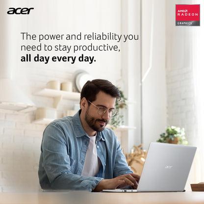 acer Aspire Premium Slim Laptop - 15.6" Full HD IPS 1080P Display - AMD Ryzen 3 7330U Quad-Core Processor - 16GB RAM - 512GB NVMe SSD