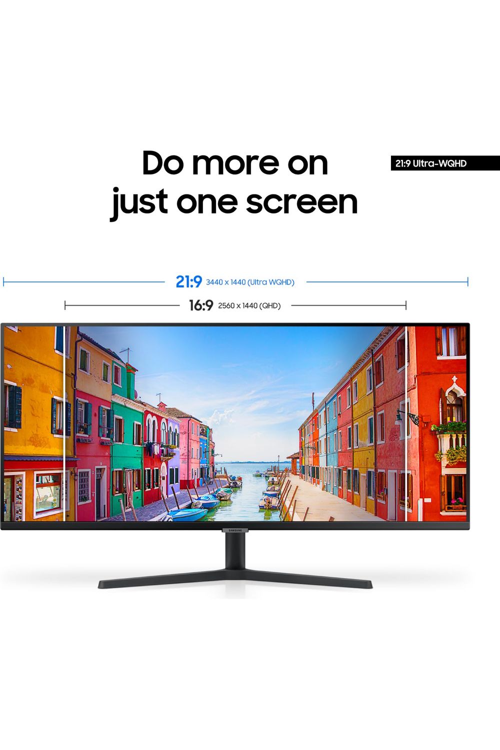 SAMSUNG 34" ViewFinity S50GC Series Ultra-WQHD Monitor